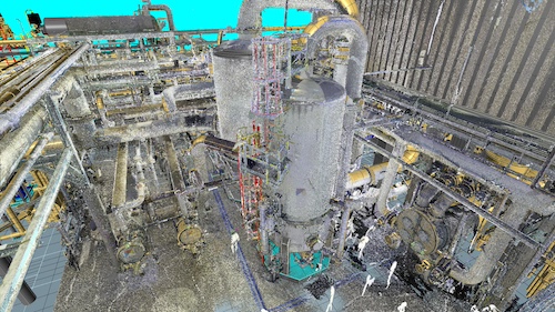 3D Point Cloud Data of Ancillary Equipment